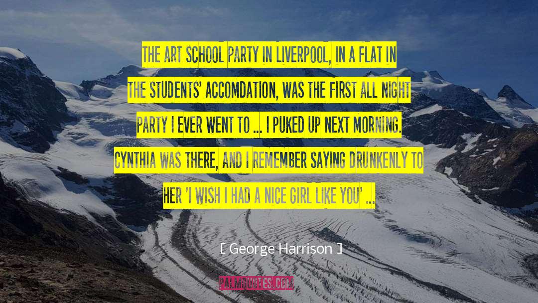 Girl Motorcycle Rider quotes by George Harrison
