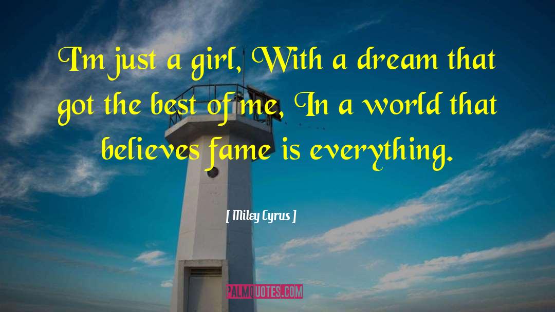 Girl Of The Limberlost quotes by Miley Cyrus