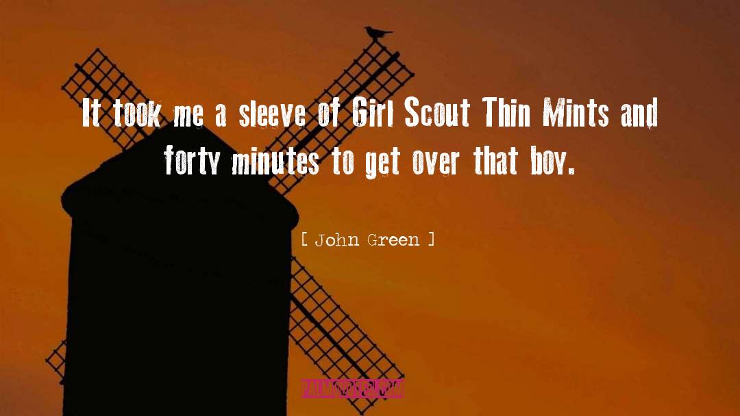 Girl Scout quotes by John Green