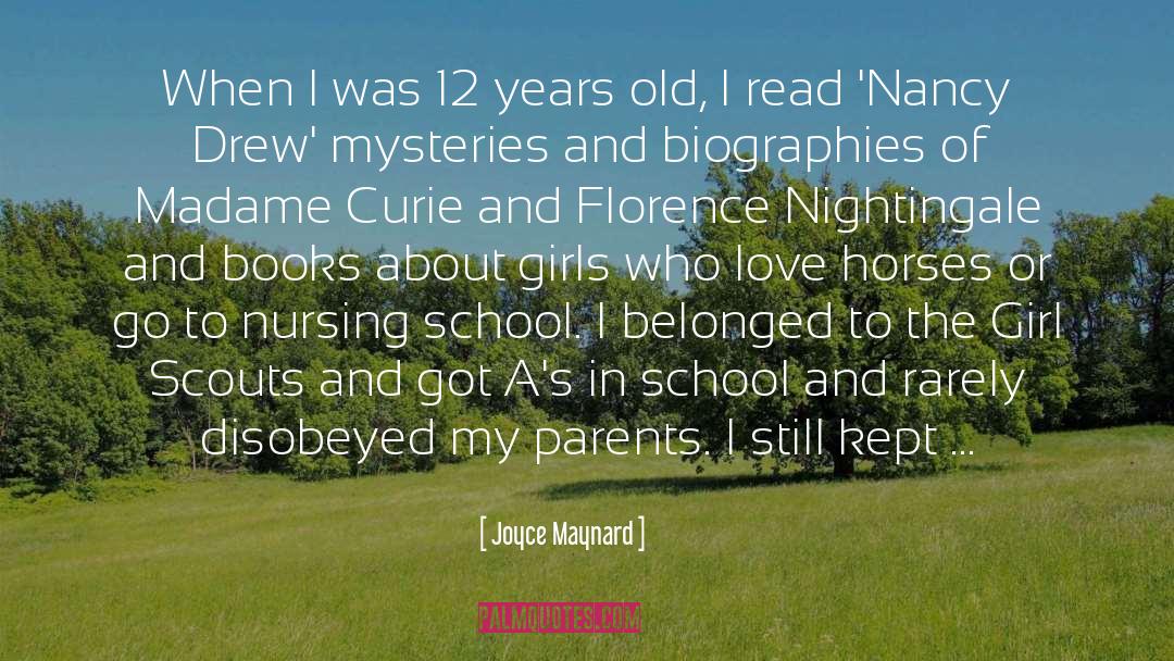 Girl Scouts quotes by Joyce Maynard