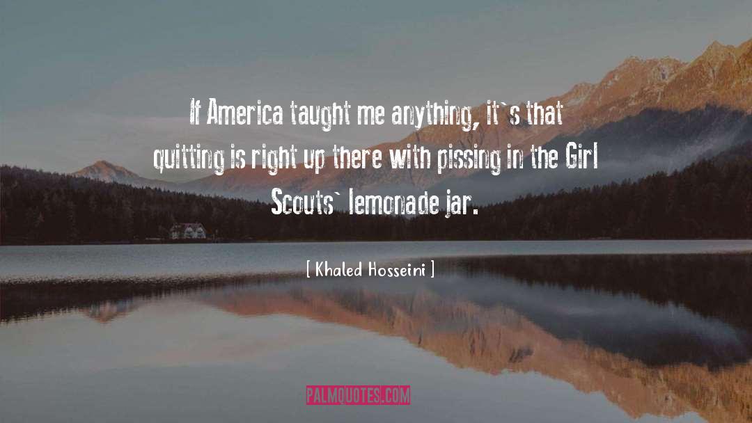 Girl Scouts quotes by Khaled Hosseini