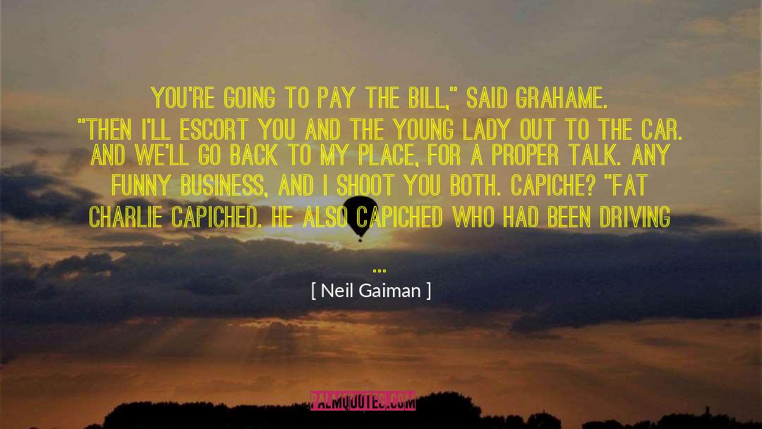 Girl Talk Funny quotes by Neil Gaiman