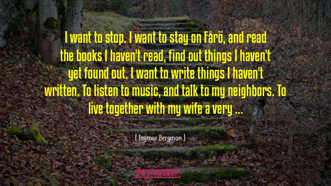 Girl Talk quotes by Ingmar Bergman