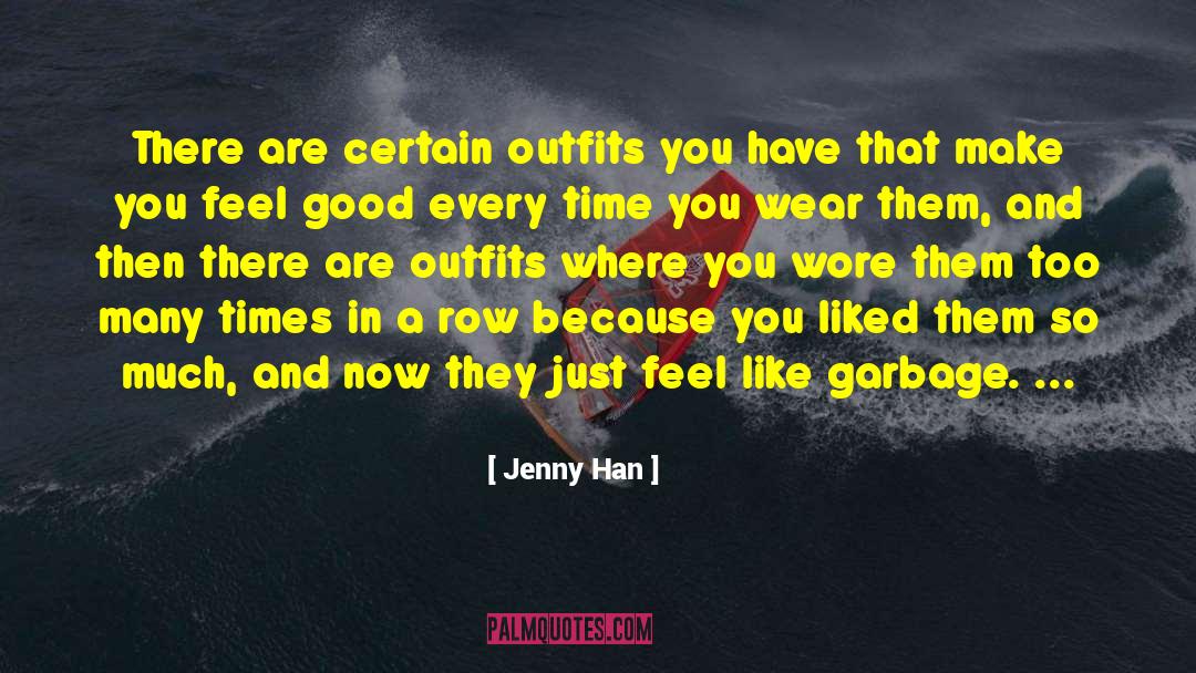 Girliest Outfit quotes by Jenny Han