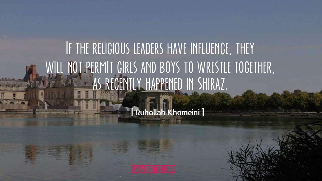 Girls And Boys quotes by Ruhollah Khomeini