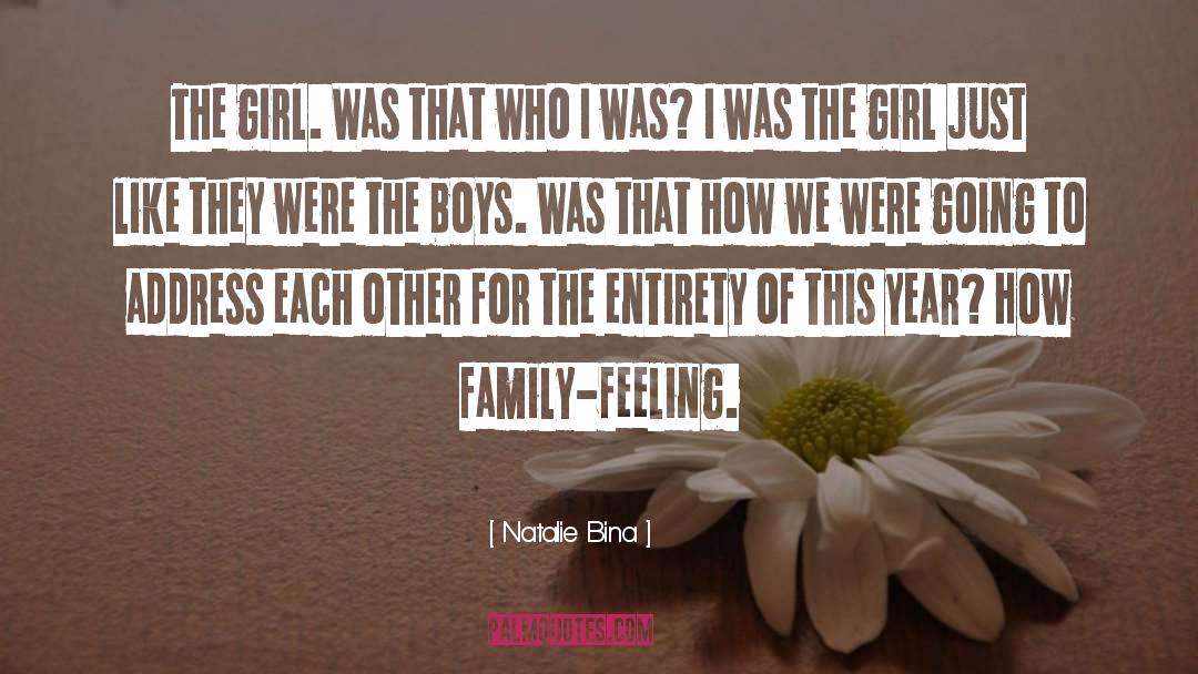 Girls And Boys quotes by Natalie Bina