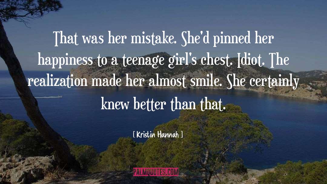 Girls Fitness quotes by Kristin Hannah