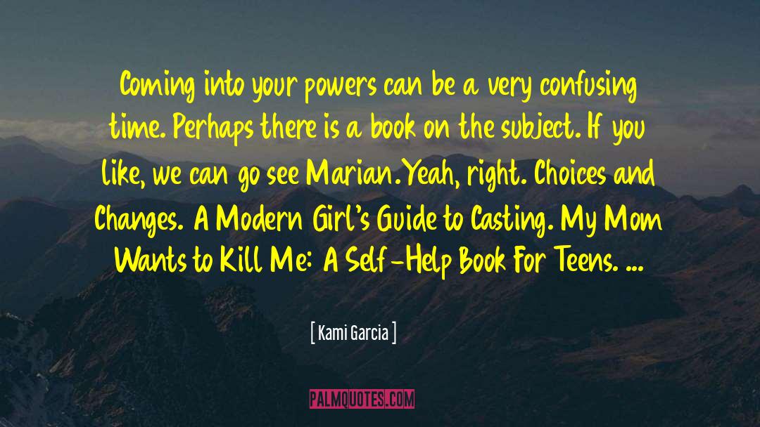 Girls Guide To Demons quotes by Kami Garcia