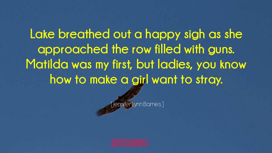 Girls Raised By Wolves quotes by Jennifer Lynn Barnes