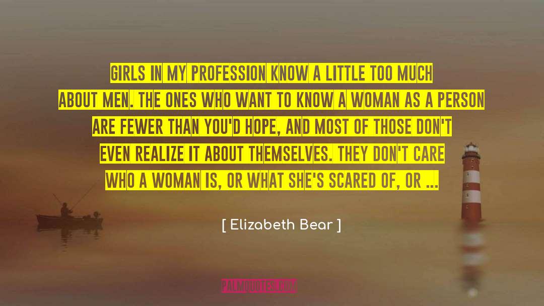 Girls Really Hanged quotes by Elizabeth Bear