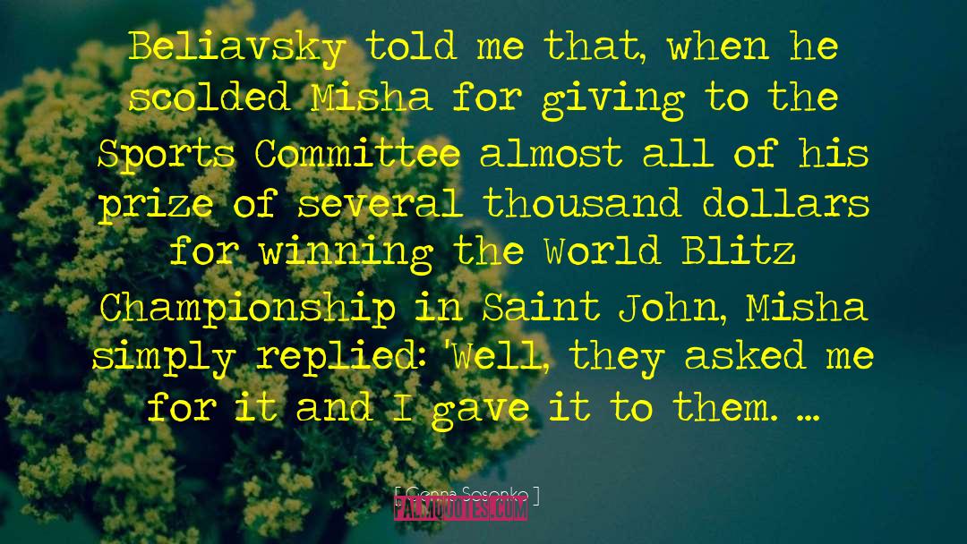 Gishwhes Misha quotes by Genna Sosonko