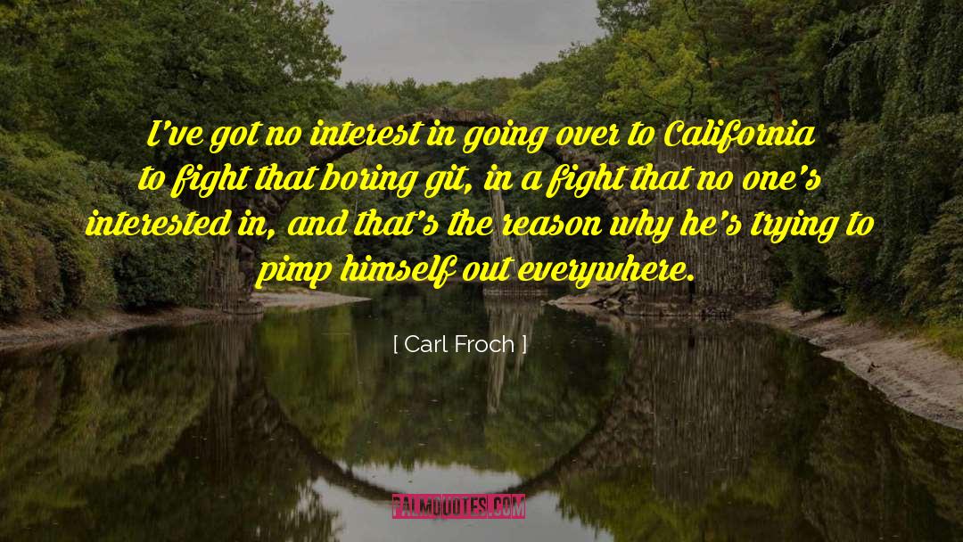 Git quotes by Carl Froch