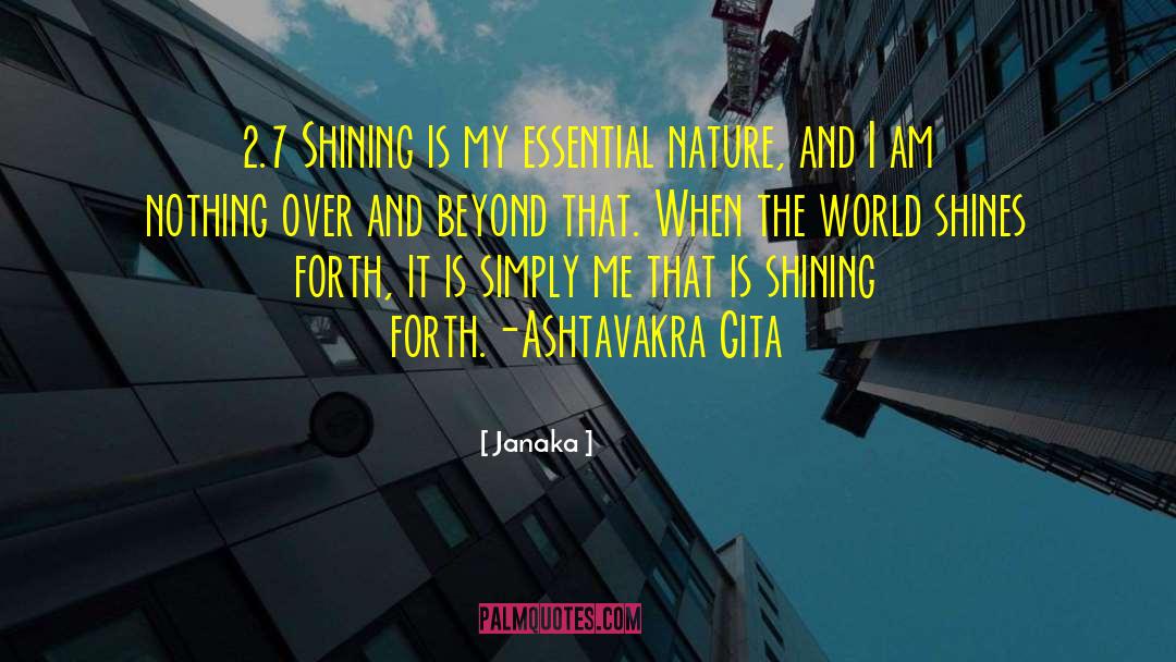 Gita quotes by Janaka