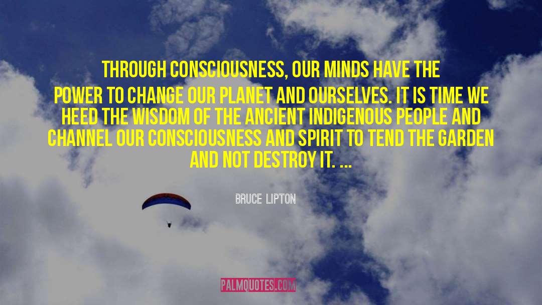 Gita Wisdom Through quotes by Bruce Lipton