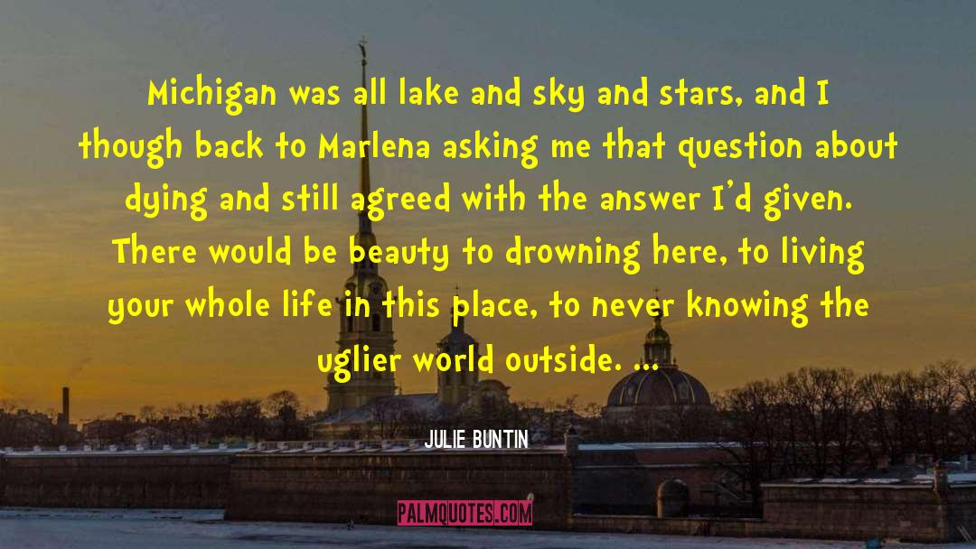 Gitchel Michigan quotes by Julie Buntin