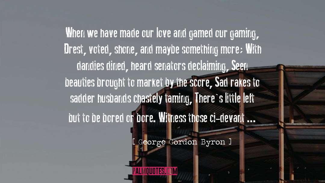 Gitlab Ci quotes by George Gordon Byron
