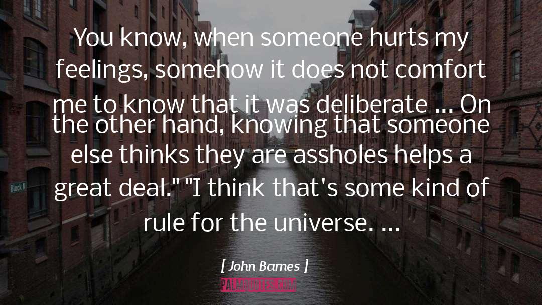 Give A Helping Hand quotes by John Barnes
