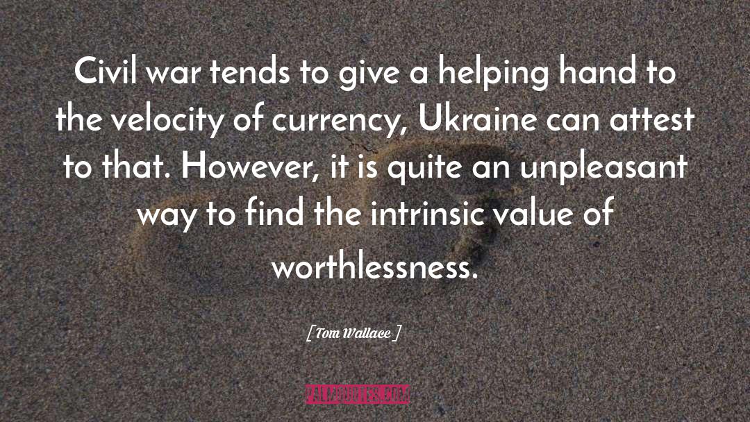 Give A Helping Hand quotes by Tom Wallace