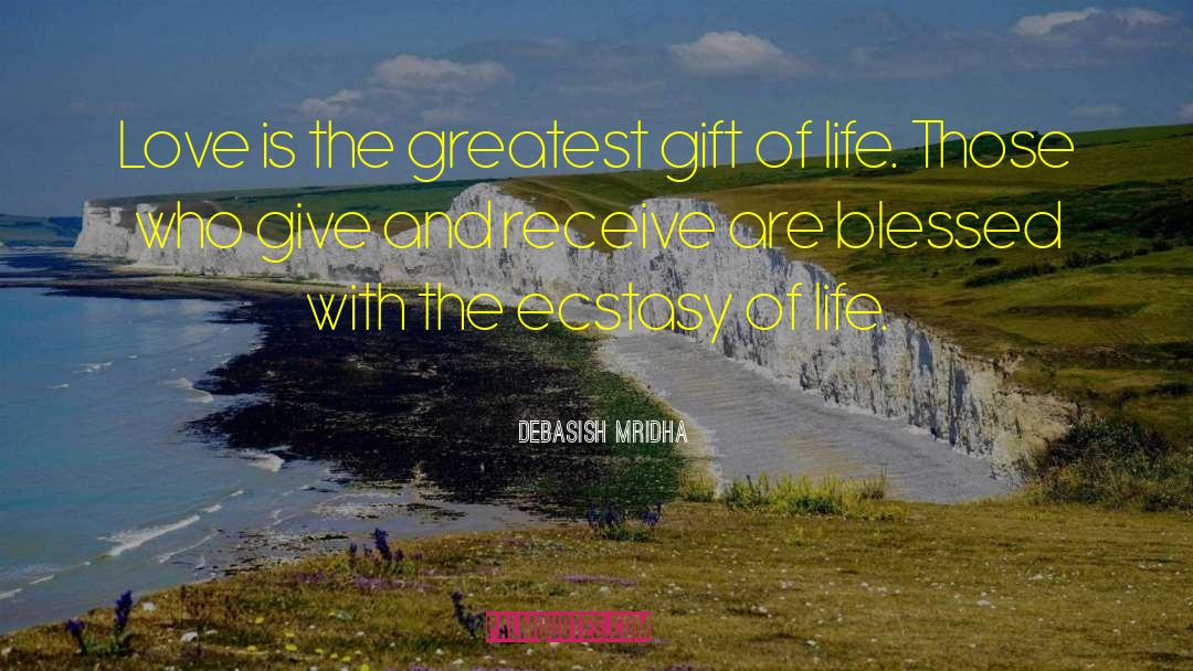 Give And Receive quotes by Debasish Mridha