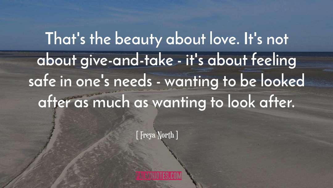 Give And Take quotes by Freya North