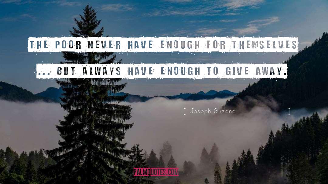 Give Away quotes by Joseph Girzone