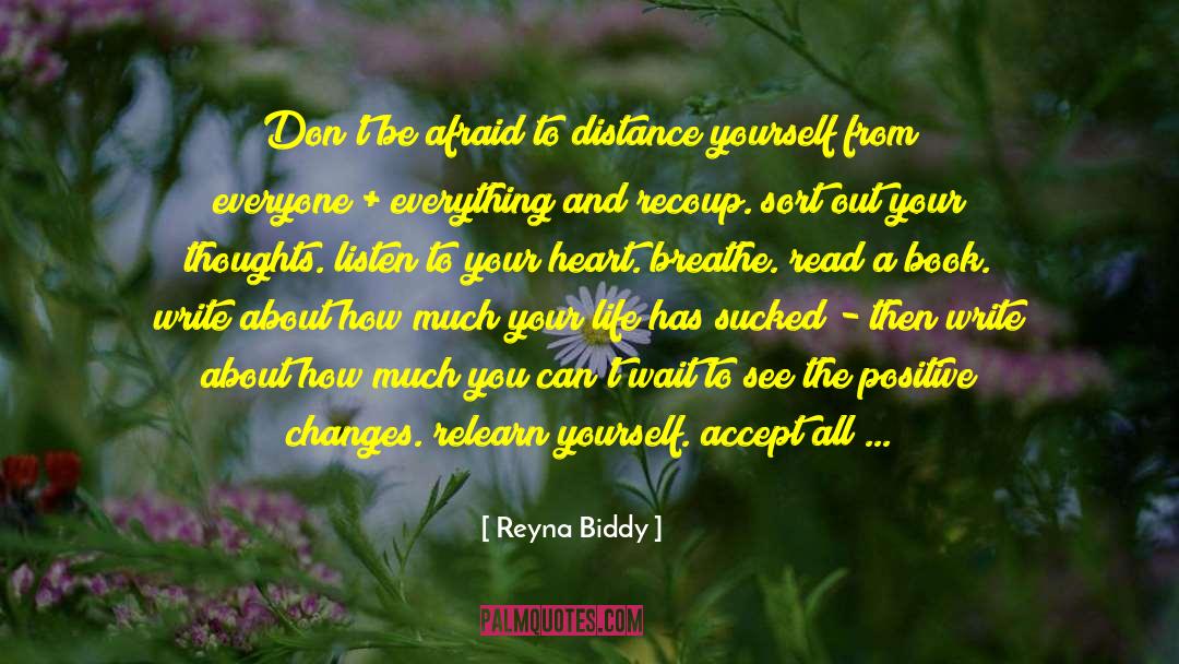 Give Away Yourself quotes by Reyna Biddy