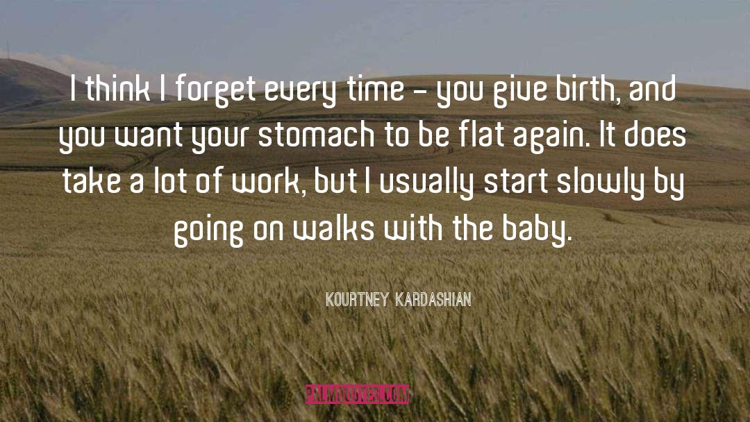 Give Birth quotes by Kourtney Kardashian