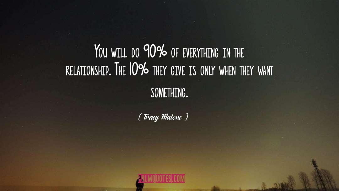 Give Everything Away quotes by Tracy Malone