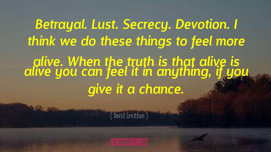 Give It A Chance quotes by David Levithan