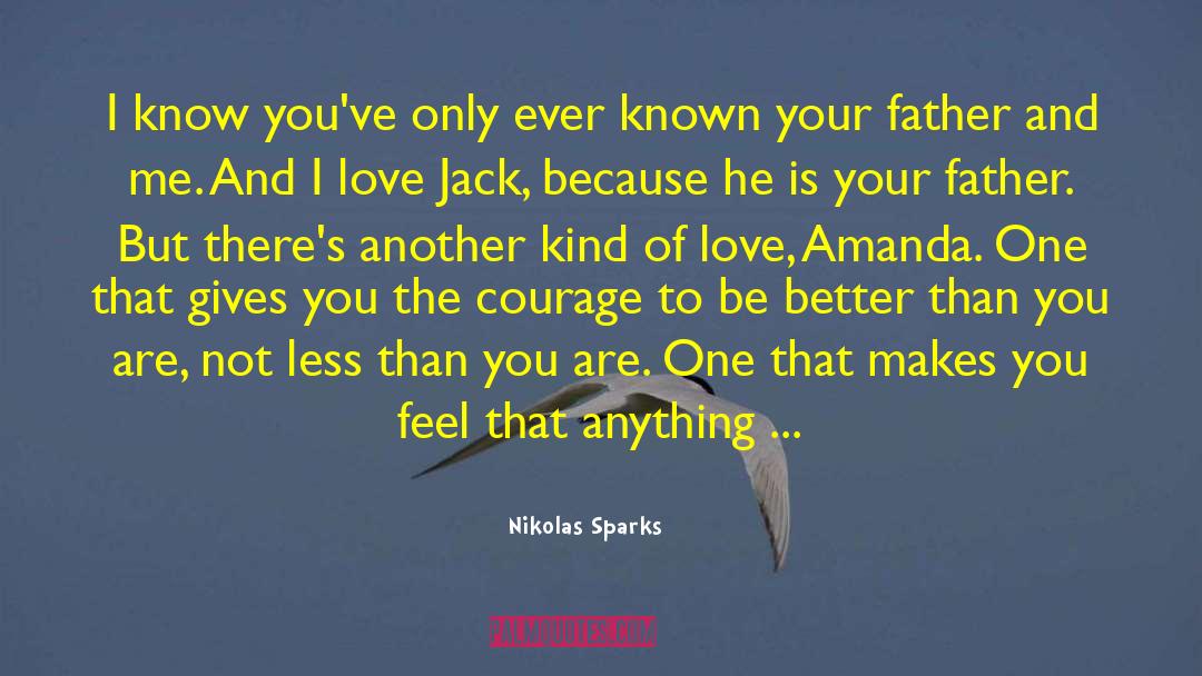 Give Kind quotes by Nikolas Sparks