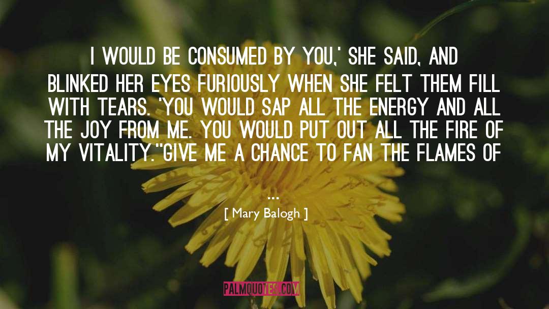 Give Me A Chance quotes by Mary Balogh