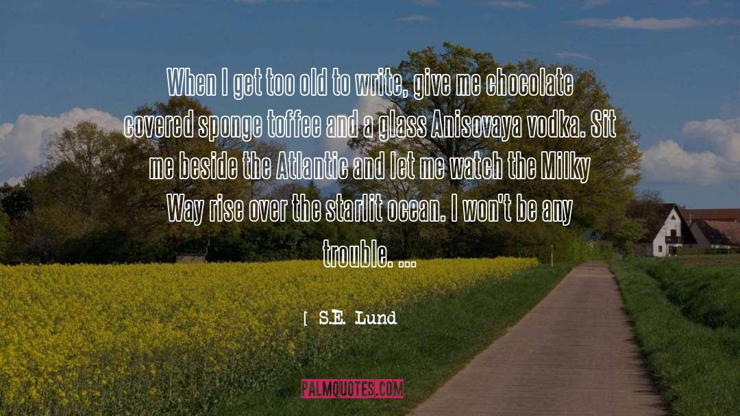 Give Me A Sec quotes by S.E. Lund