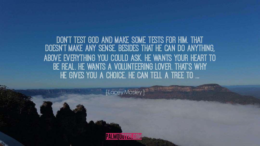 Give Me A Sec quotes by Lacey Mosley