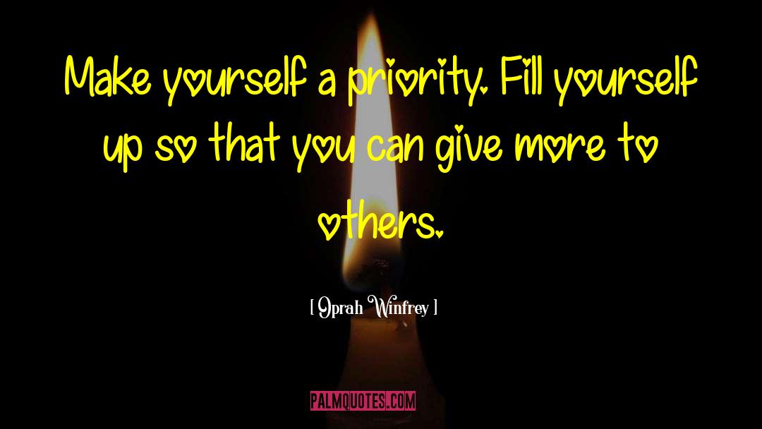 Give More quotes by Oprah Winfrey