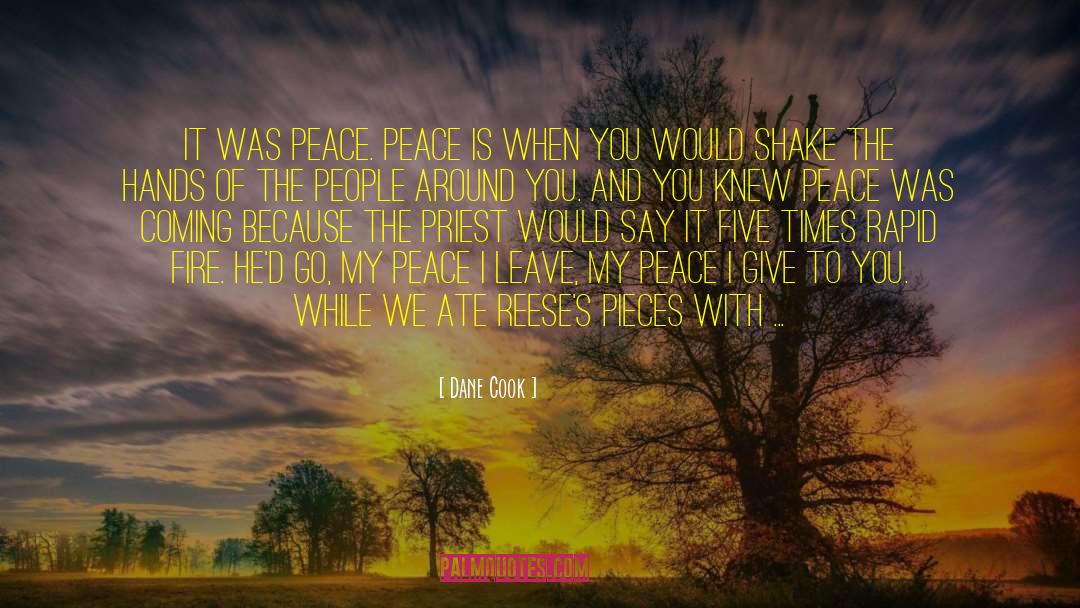 Give Peace A Chance quotes by Dane Cook