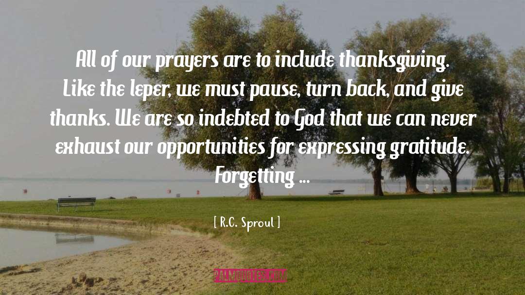 Give Thanks quotes by R.C. Sproul