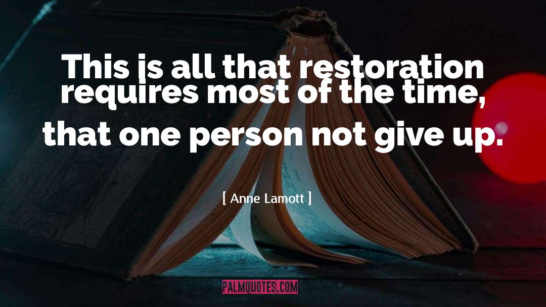Give Time quotes by Anne Lamott