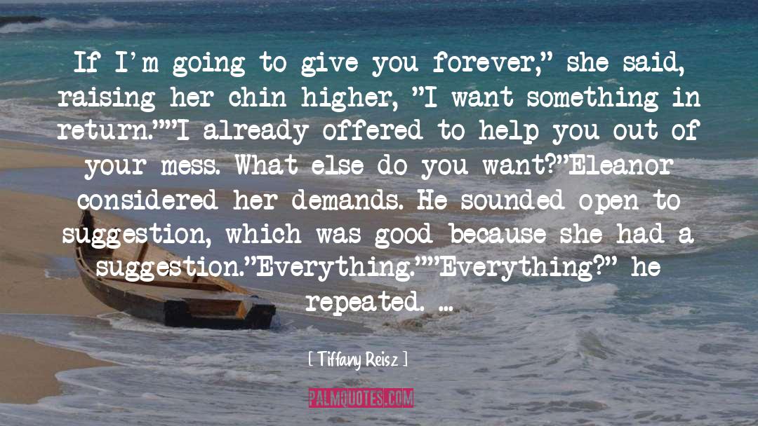 Give Your Best quotes by Tiffany Reisz