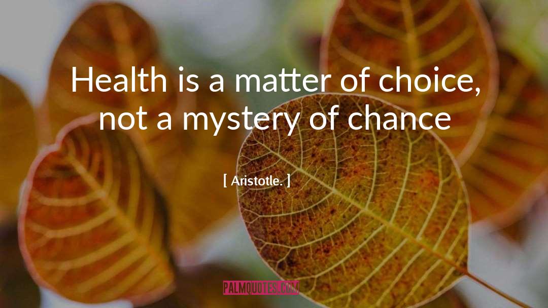 Given A Chance quotes by Aristotle.