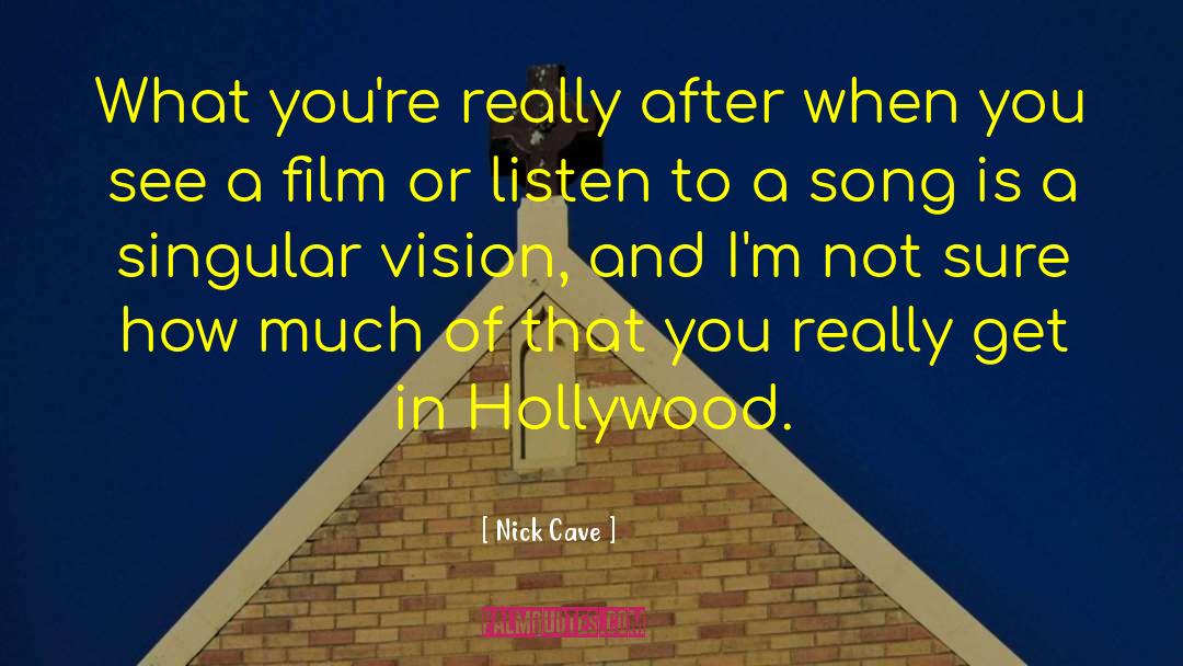 Giver Film quotes by Nick Cave