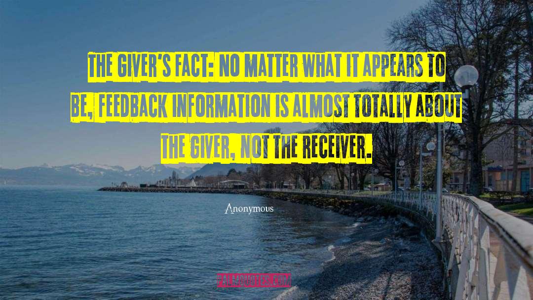 Givers quotes by Anonymous