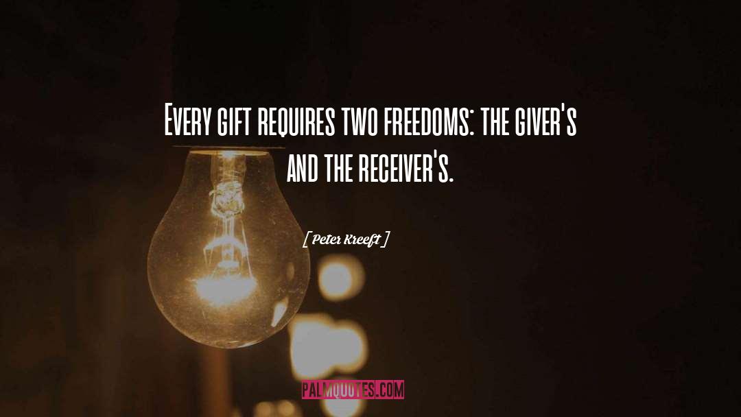 Givers quotes by Peter Kreeft