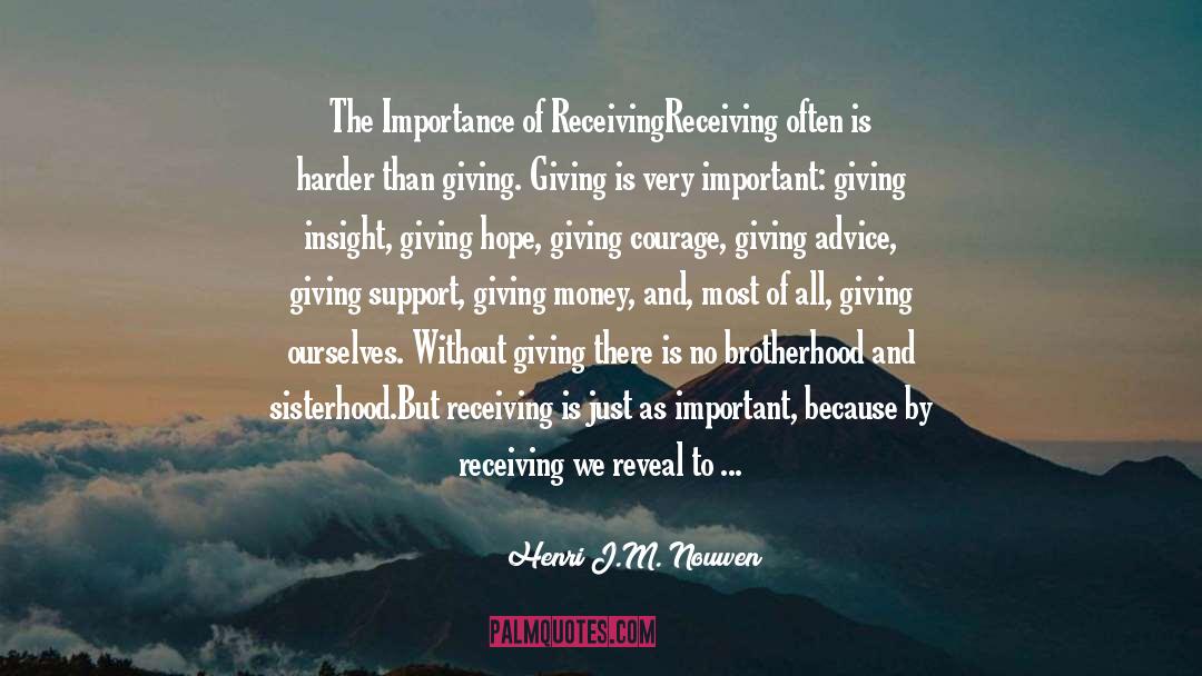 Givers quotes by Henri J.M. Nouwen