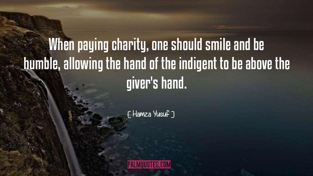 Givers quotes by Hamza Yusuf