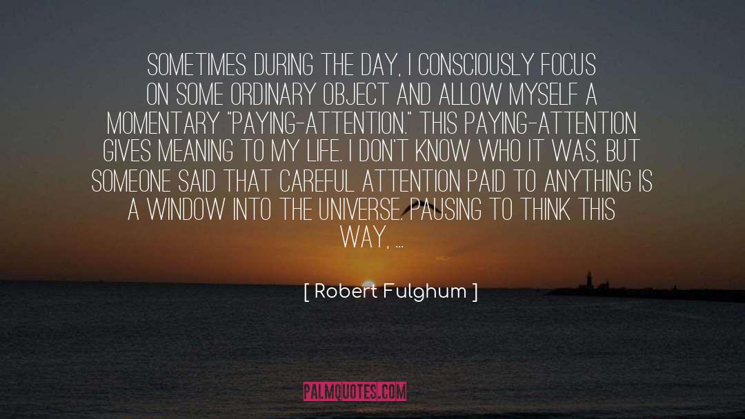 Giving A Chance quotes by Robert Fulghum