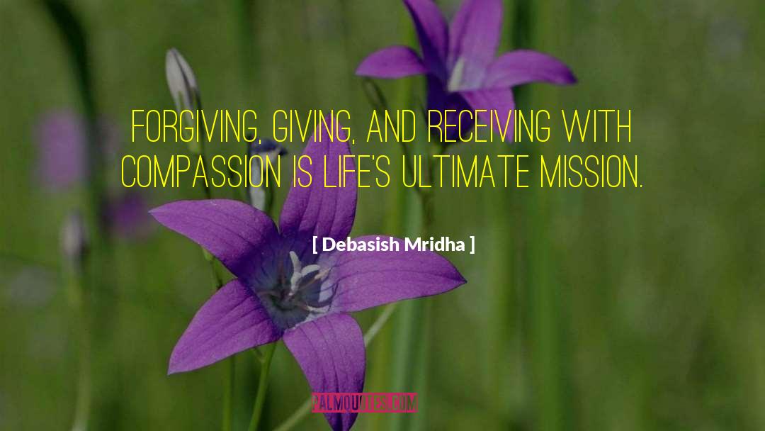 Giving And Receiving quotes by Debasish Mridha