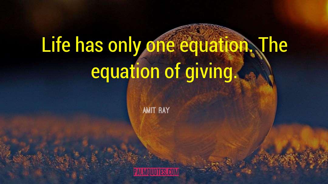 Giving And Receiving quotes by Amit Ray