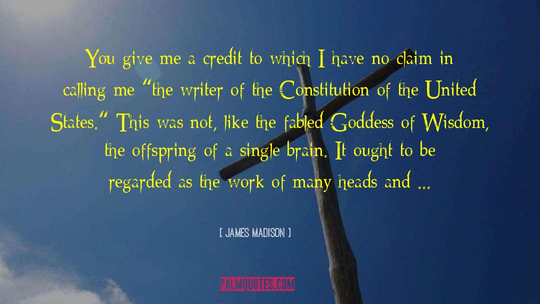 Giving And Sharing quotes by James Madison