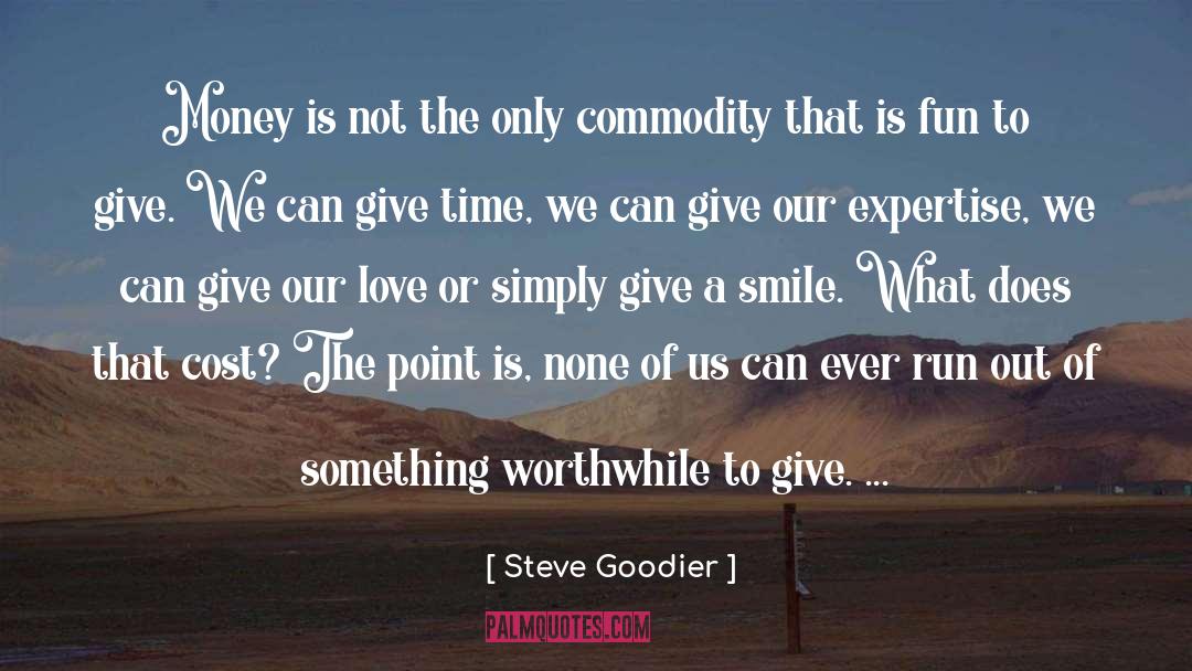 Giving Away quotes by Steve Goodier