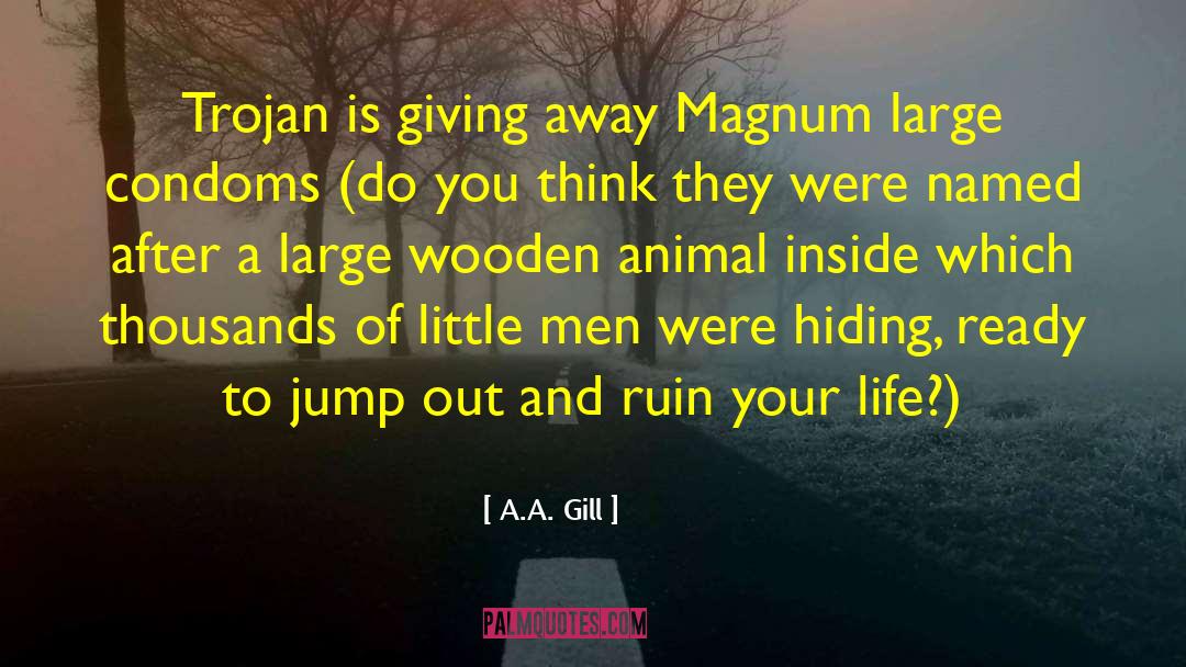 Giving Away quotes by A.A. Gill